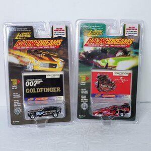 Johnny Lightning 1998 Racing Dreams James Bond 007 Goldfinger Jurassic Park Lot